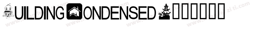 Building Condensed M字体转换